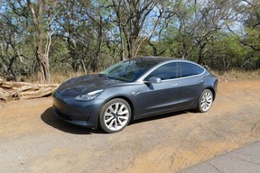 Tesla Model 3 in Maui